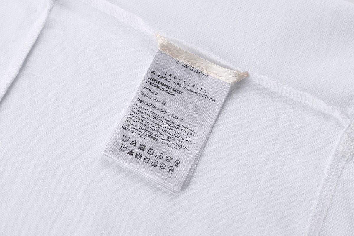 Moncler Logo Patch Cotton Polo Shirt