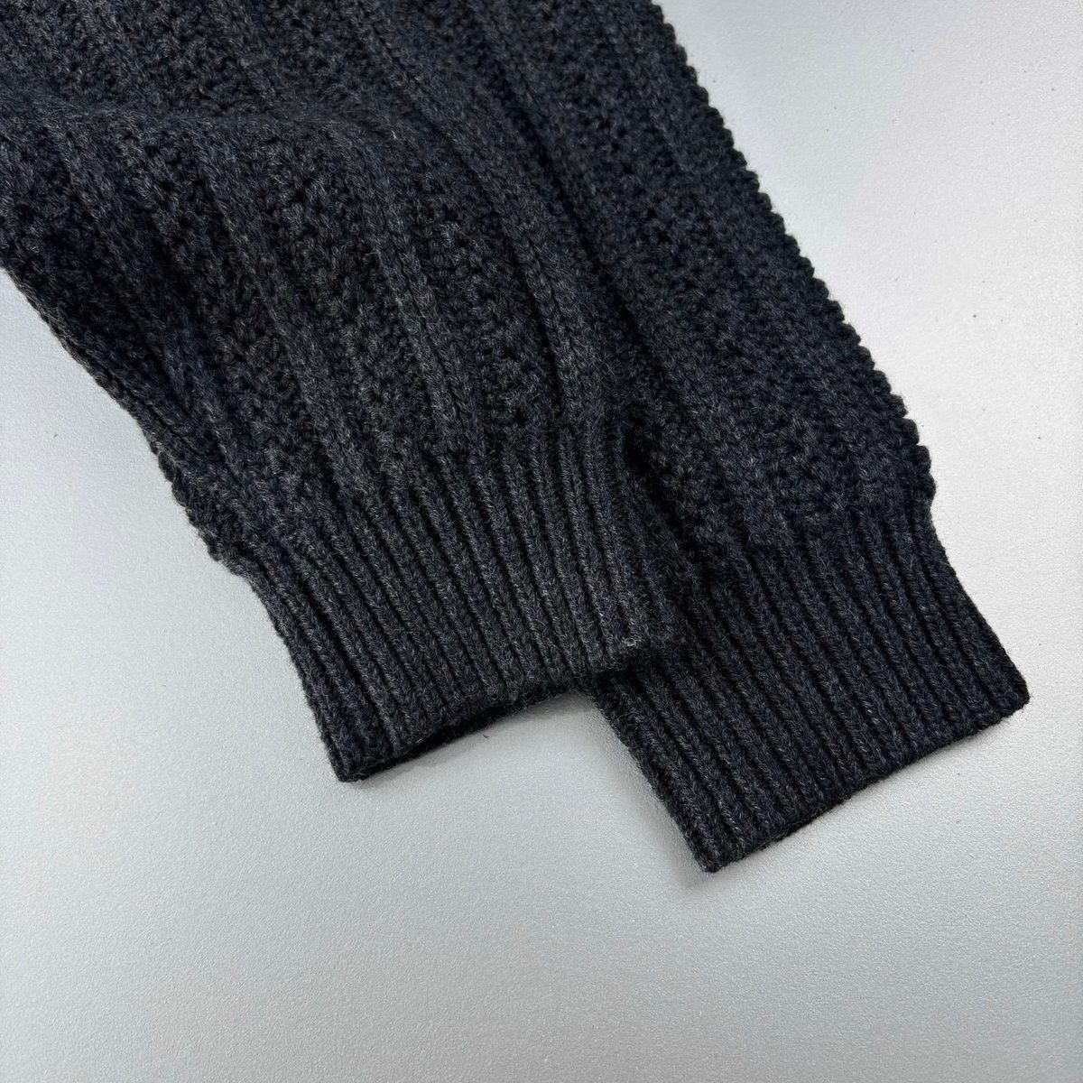 Louis Vuitton Ribbed Wool Zip Cardigan
