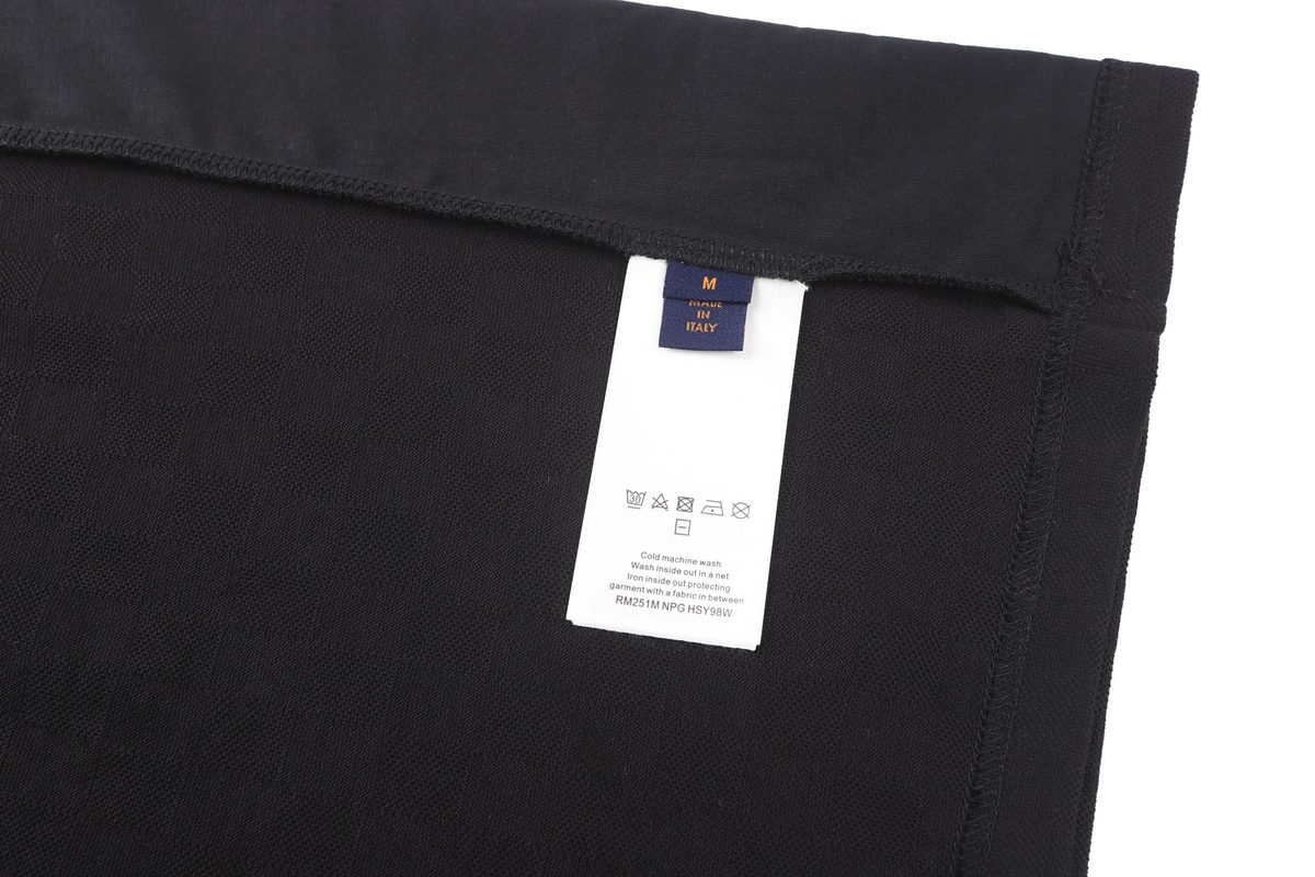 Italian-Made Black Crewneck T-Shirt