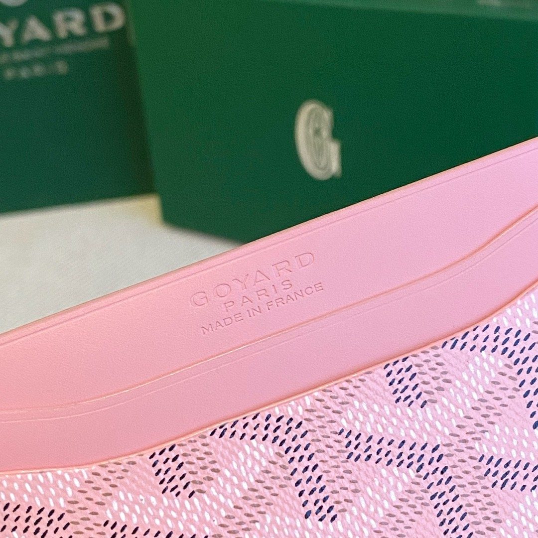 Goyard Paris Pink Clutch Wallet