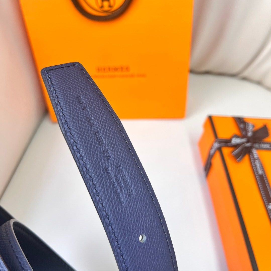 Hermès Reversible Leather Belt