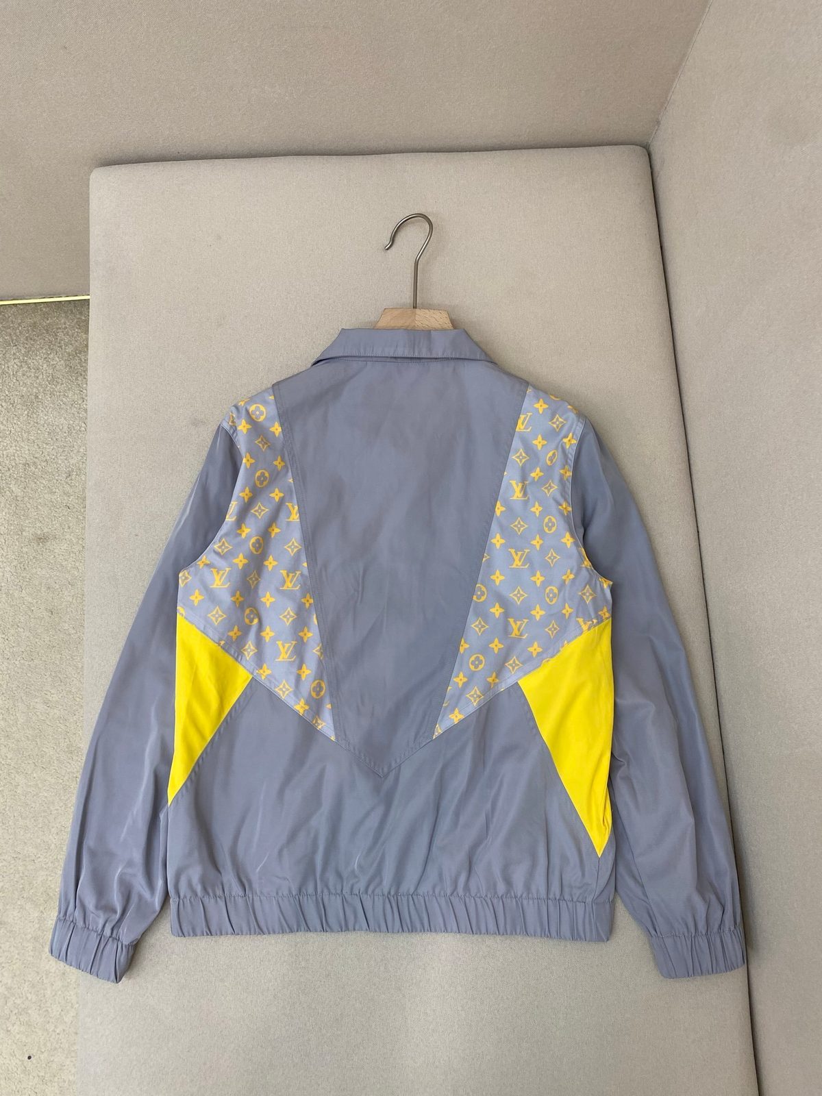 Louis Vuitton Monogram Colorblock Windbreaker Jacket