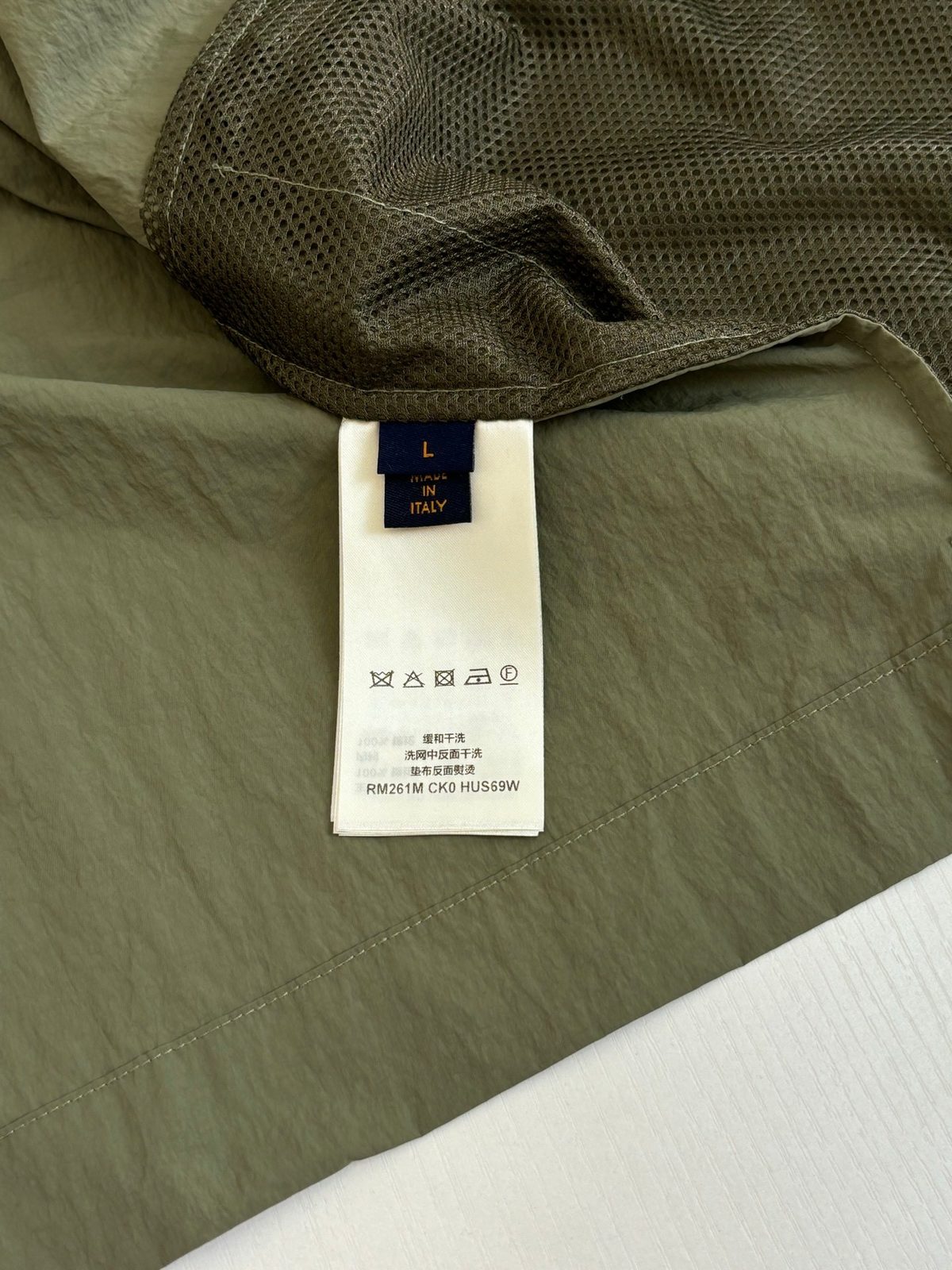 Men's Lightweight Nylon Overshirt Jacket