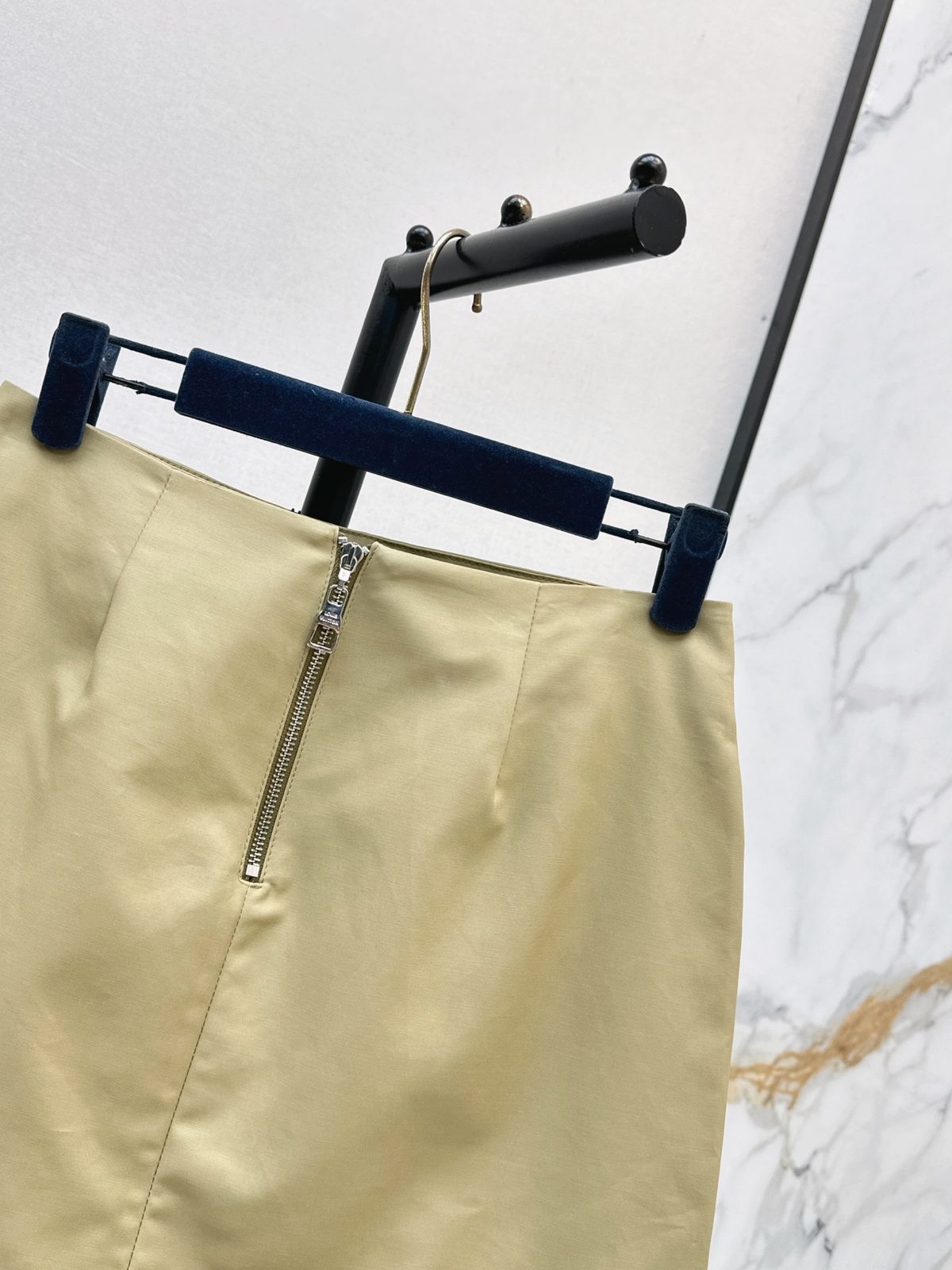 Louis Vuitton Cream Cotton Mini Skirt