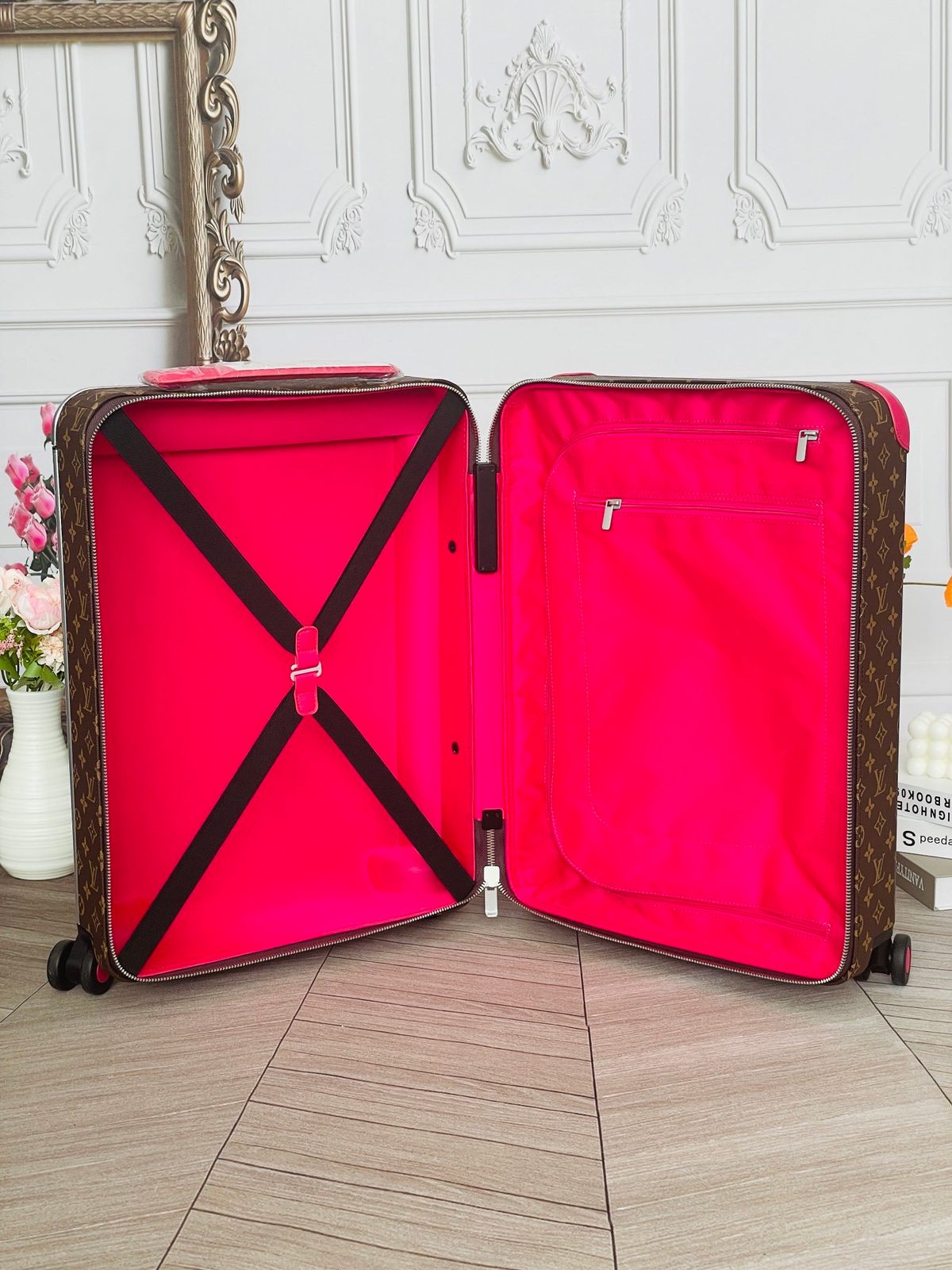 Louis Vuitton Monogram Carry-On Rolling Suitcase