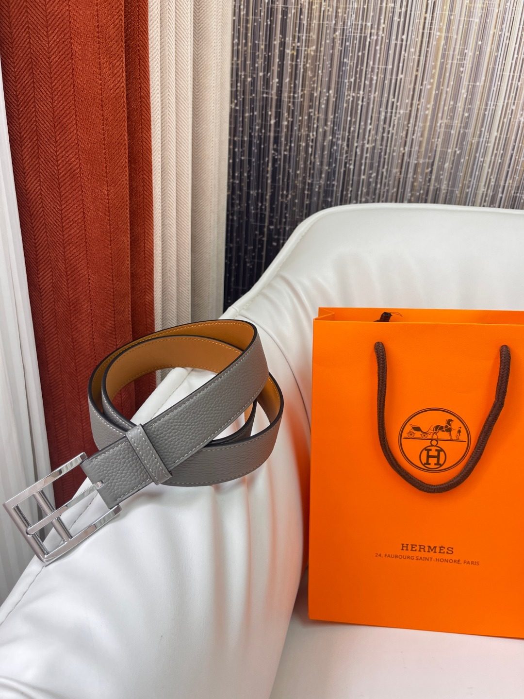 Hermès Reversible Leather Belt
