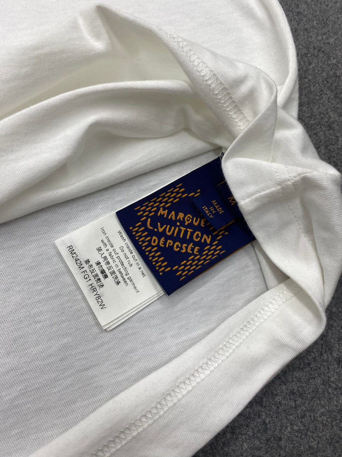 Louis Vuitton Marque Graphic Ringer T-Shirt