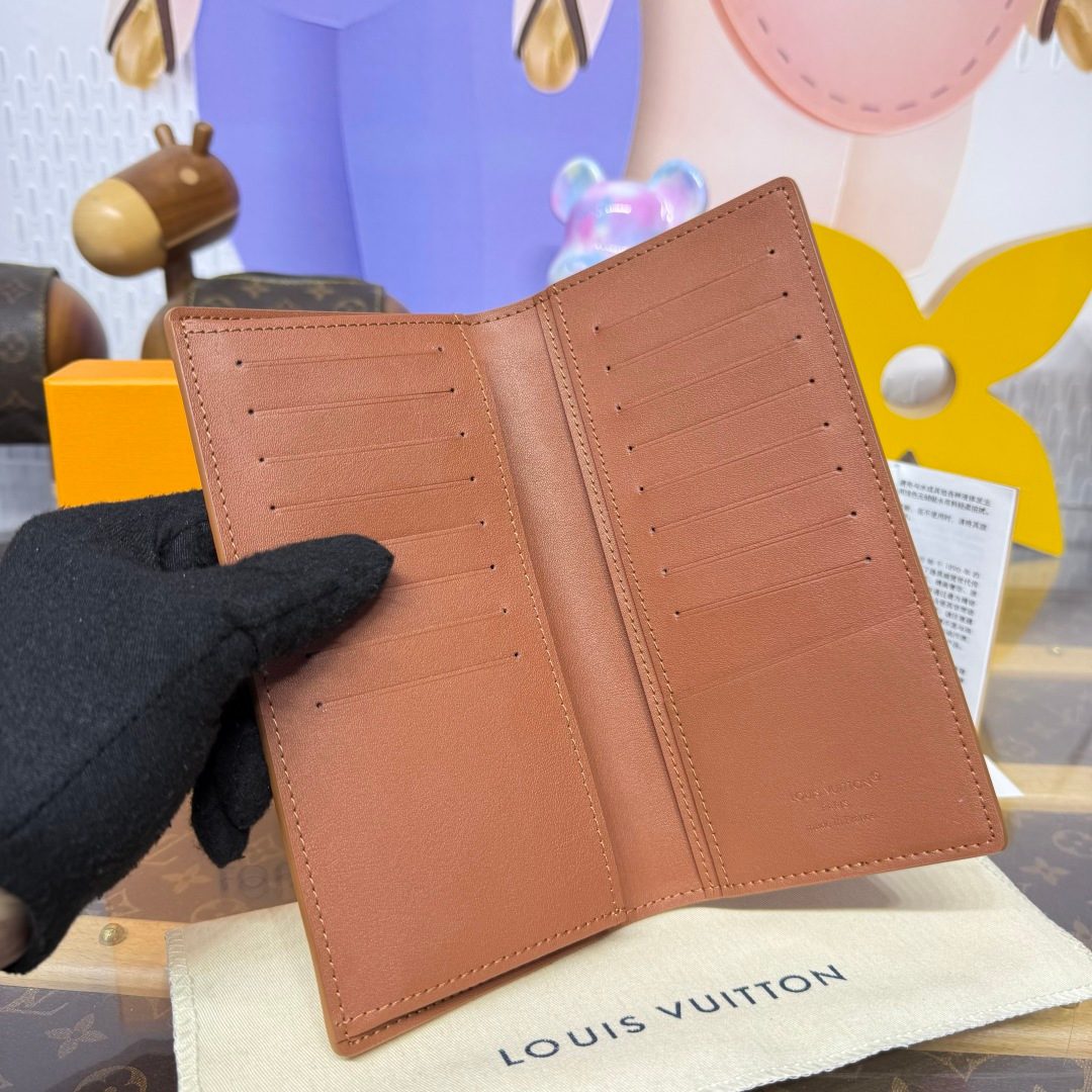 Louis Vuitton Leather Bifold Wallet