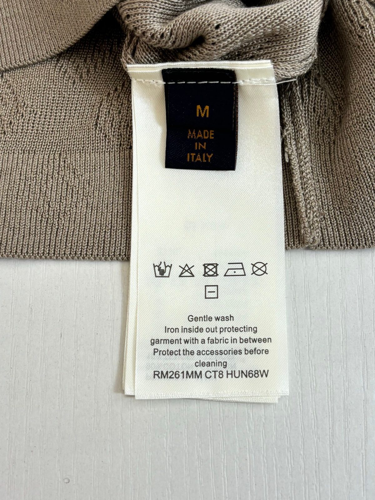 Luxury Knit Polo Shirt with Chest Pocket