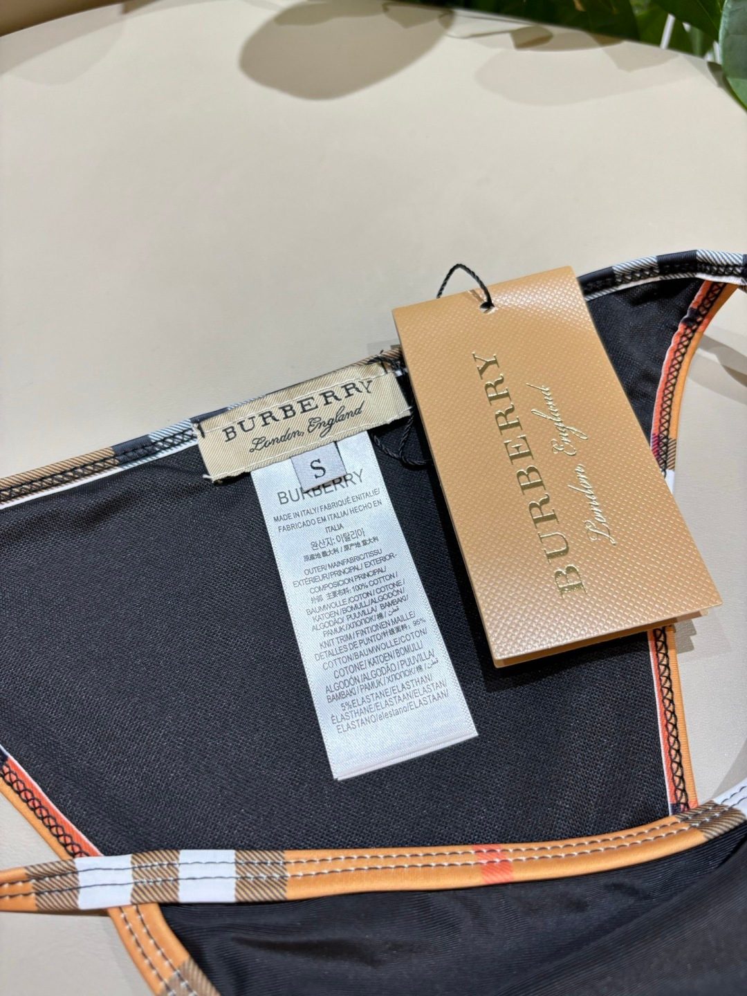 Burberry Vintage Check Bikini Set