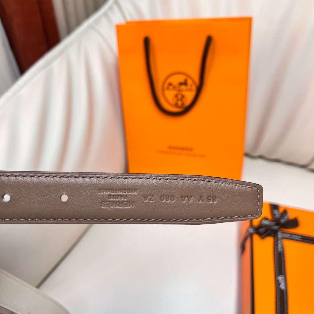 Hermès Reversible Leather Belt