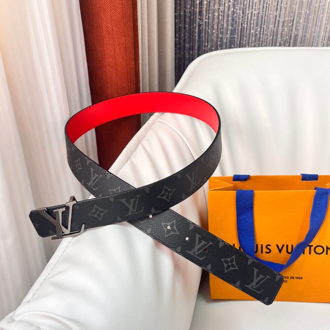 Louis Vuitton Monogram Reversible Leather Belt