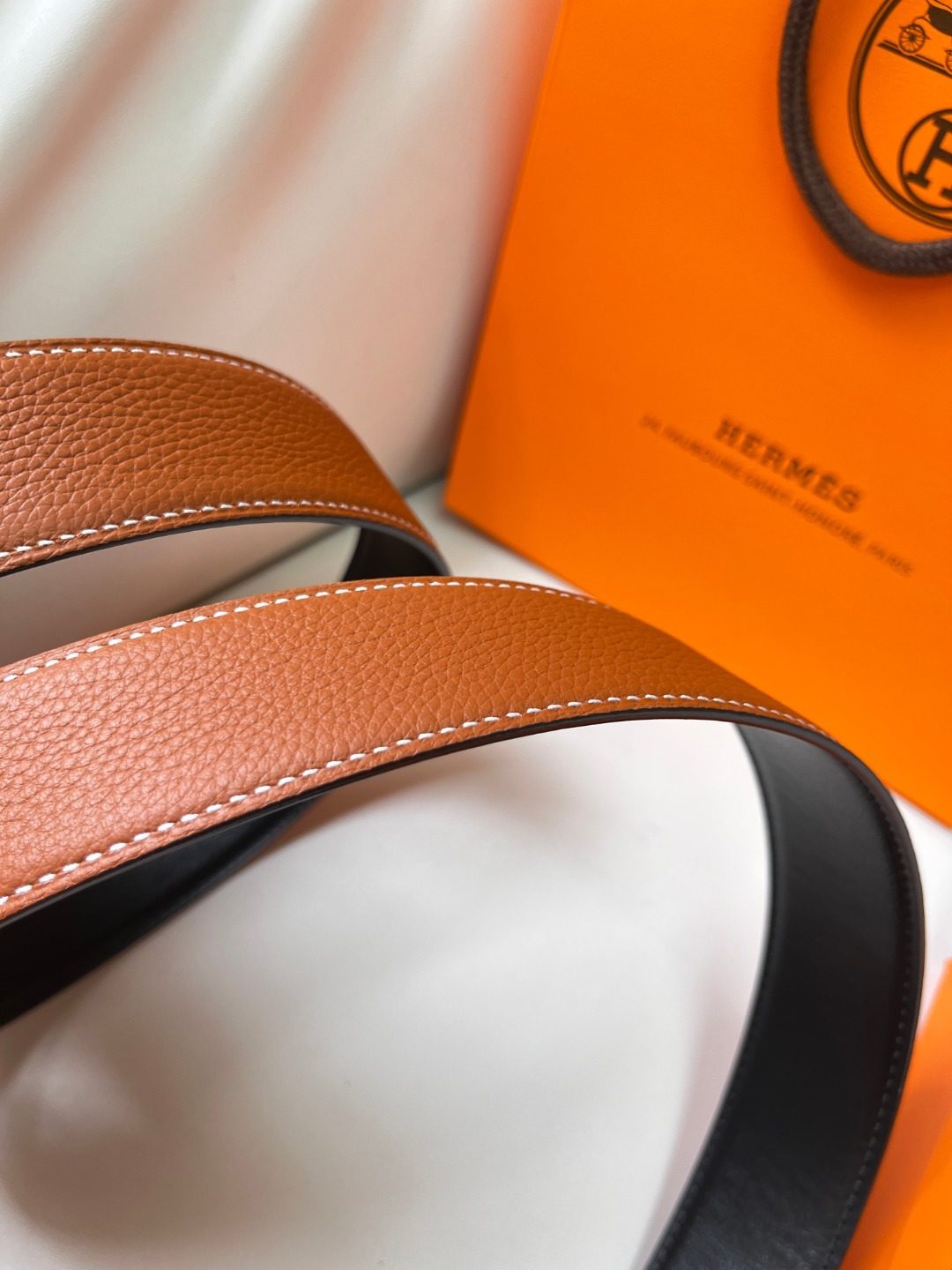 Hermès Reversible Leather Belt