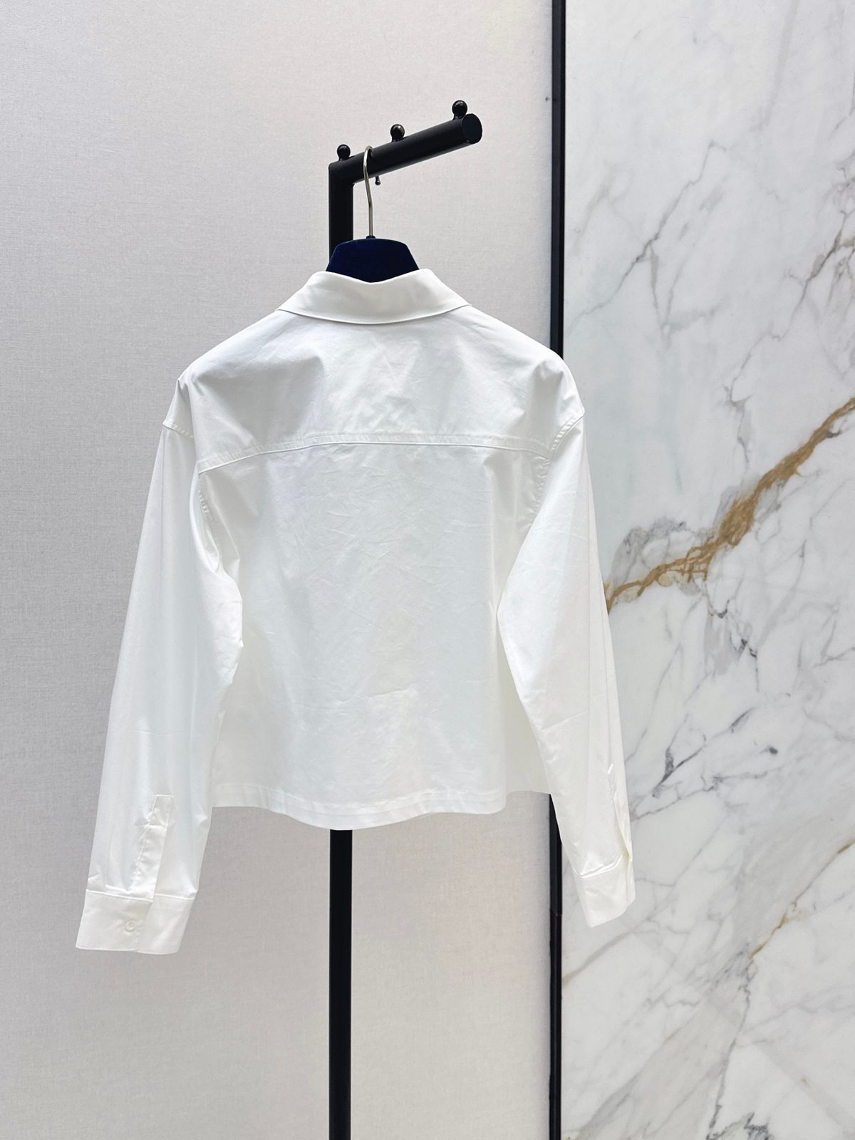 Louis Vuitton White Cotton Dress Shirt