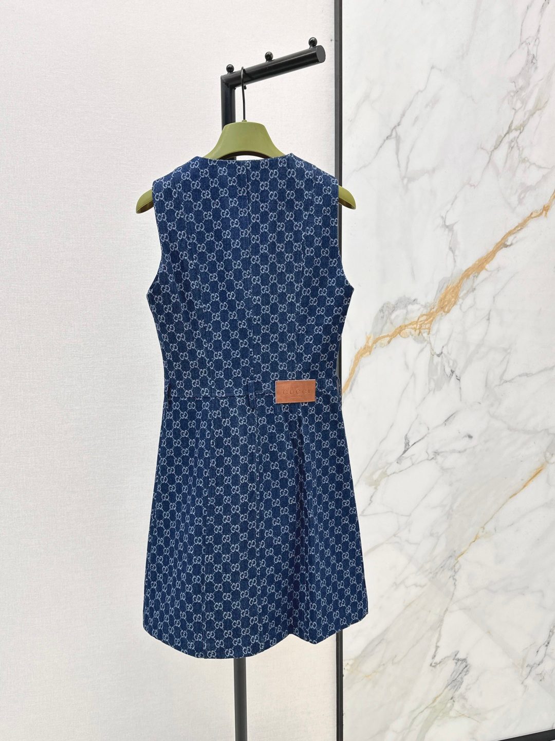 Gucci GG Monogram Sleeveless Dress