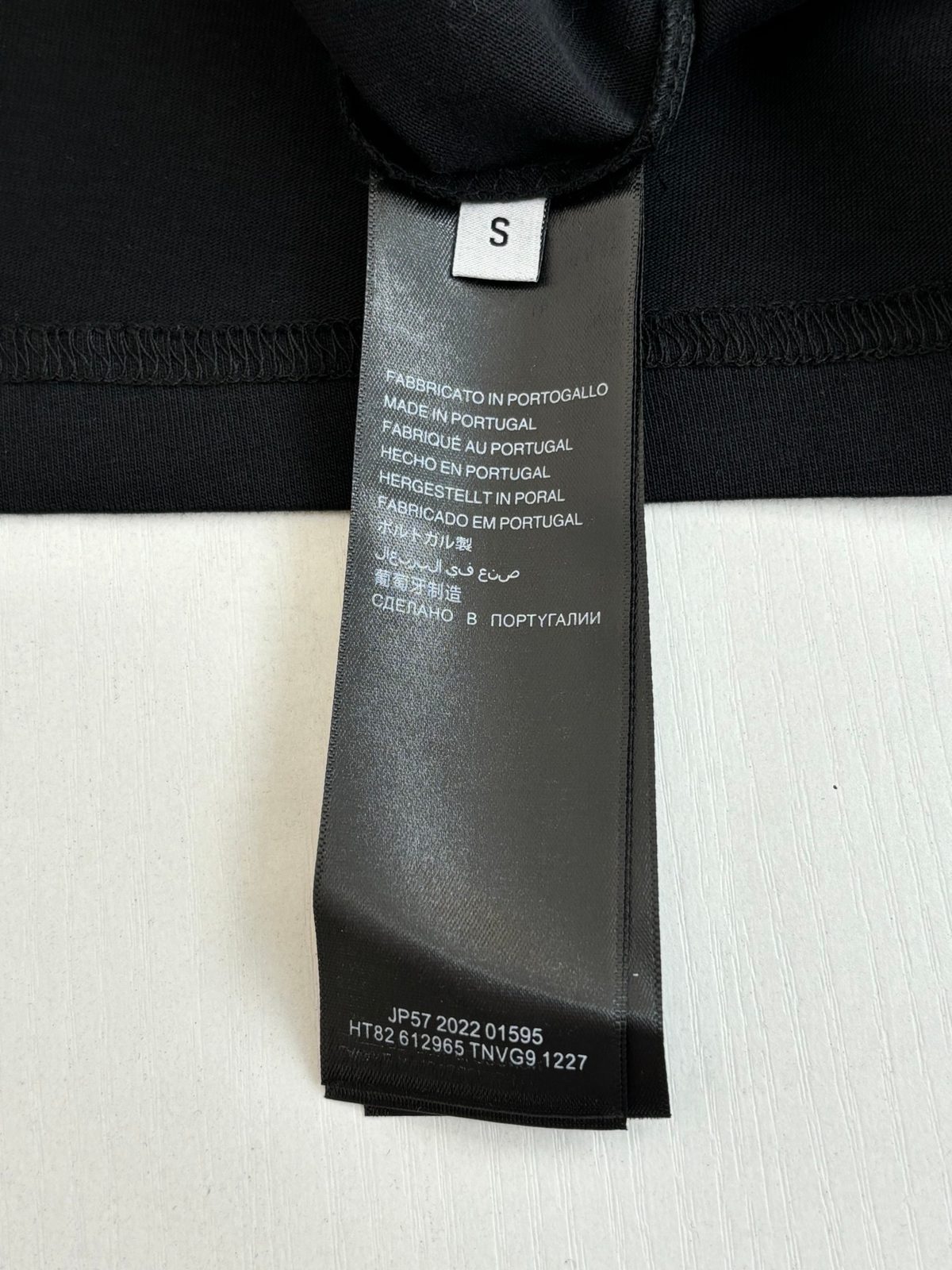 Black Crewneck Long Sleeve T-Shirt