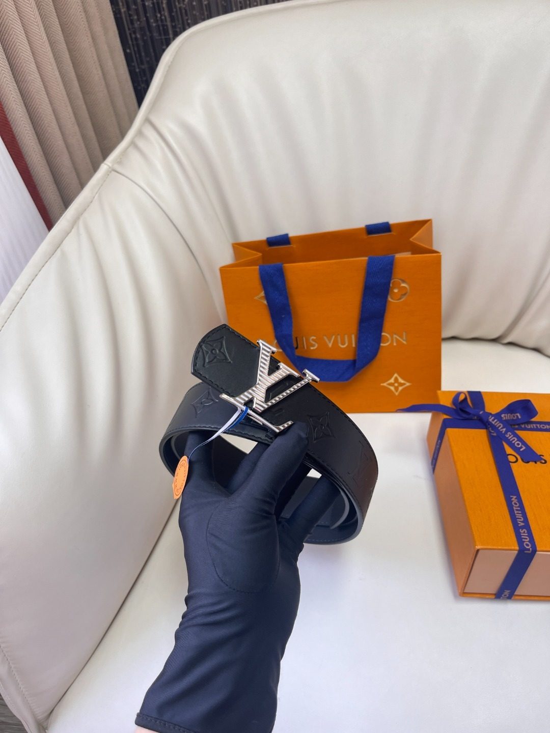 Louis Vuitton Monogram Leather Belt