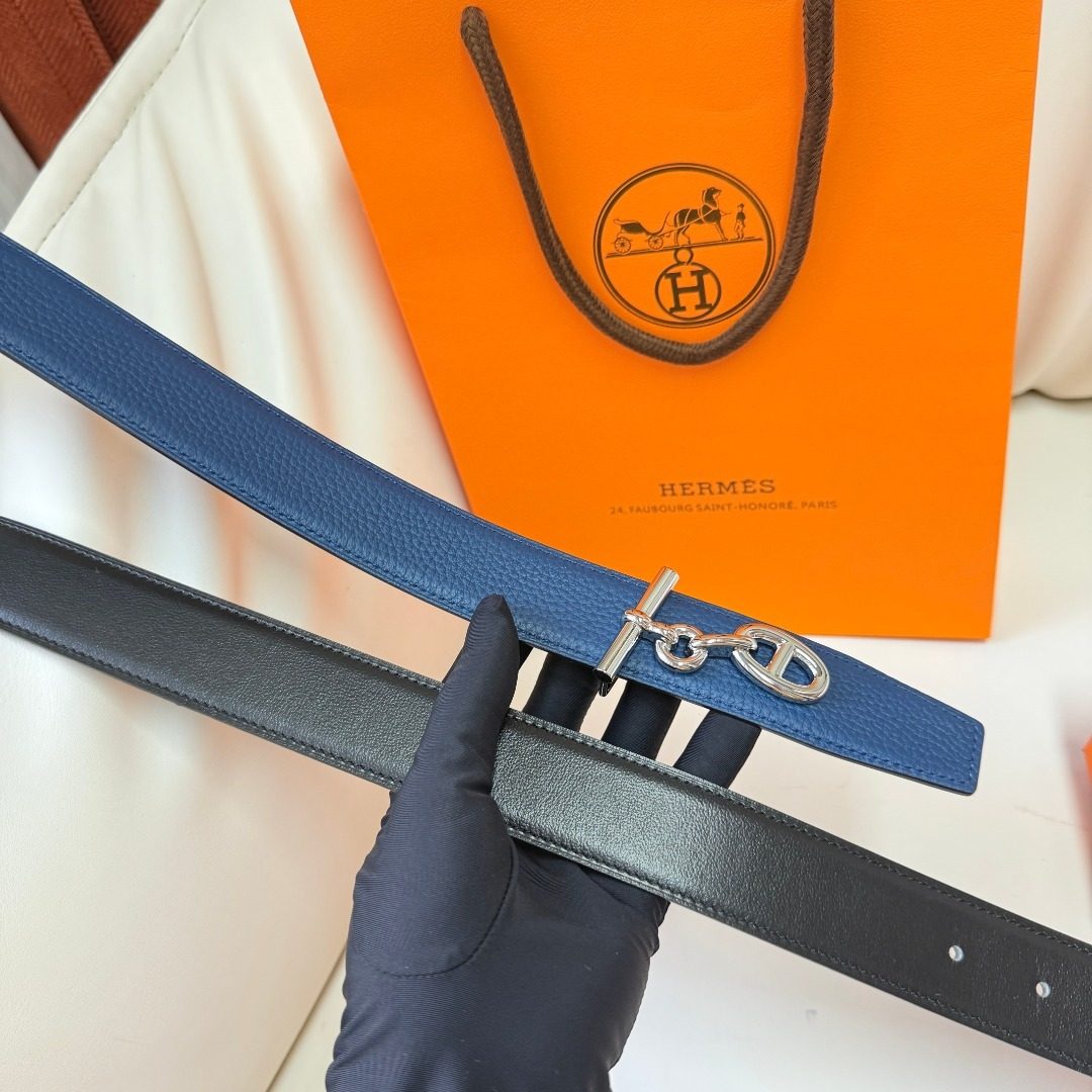 Hermès Reversible Leather Belt