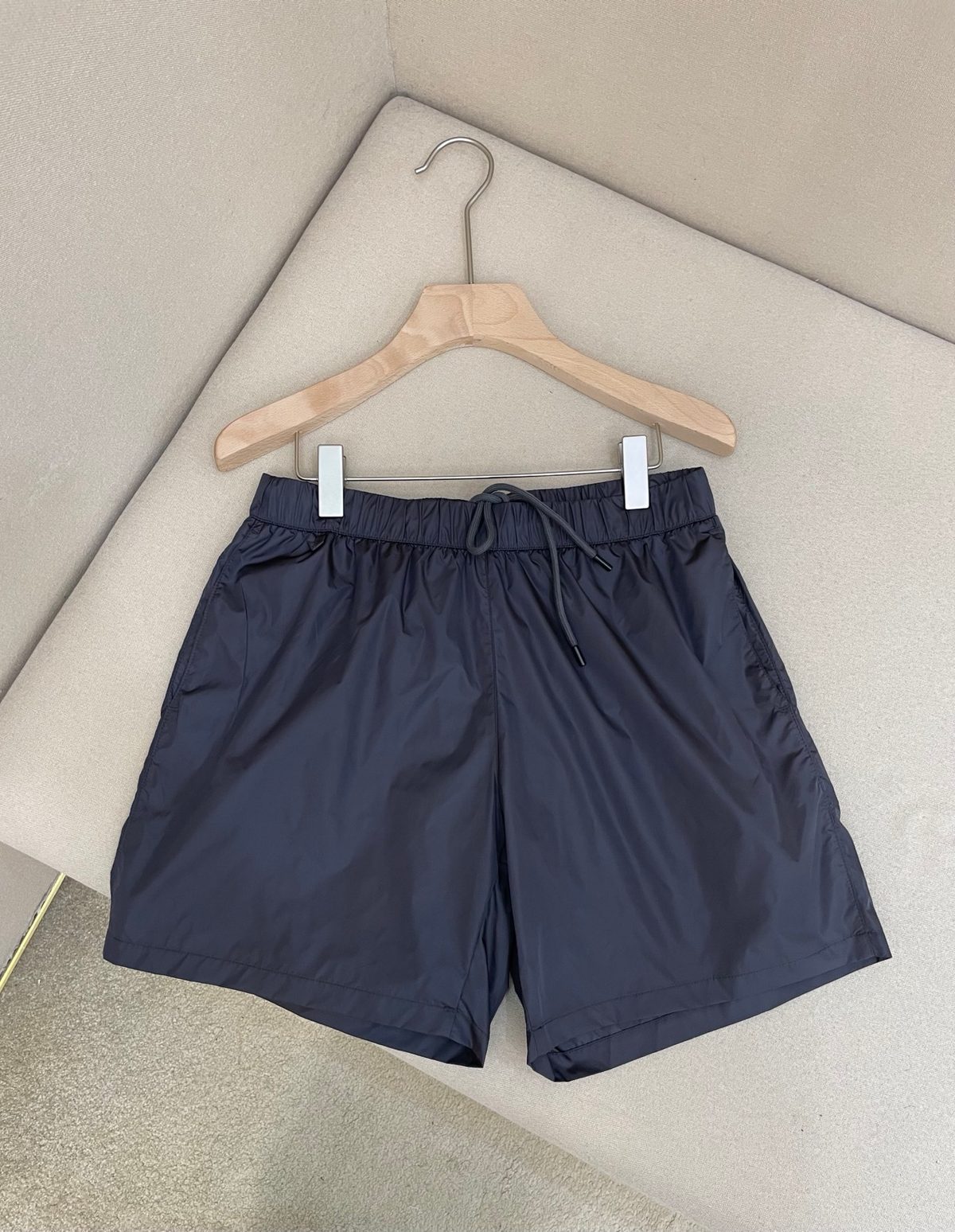Prada Nylon Swim Shorts Navy