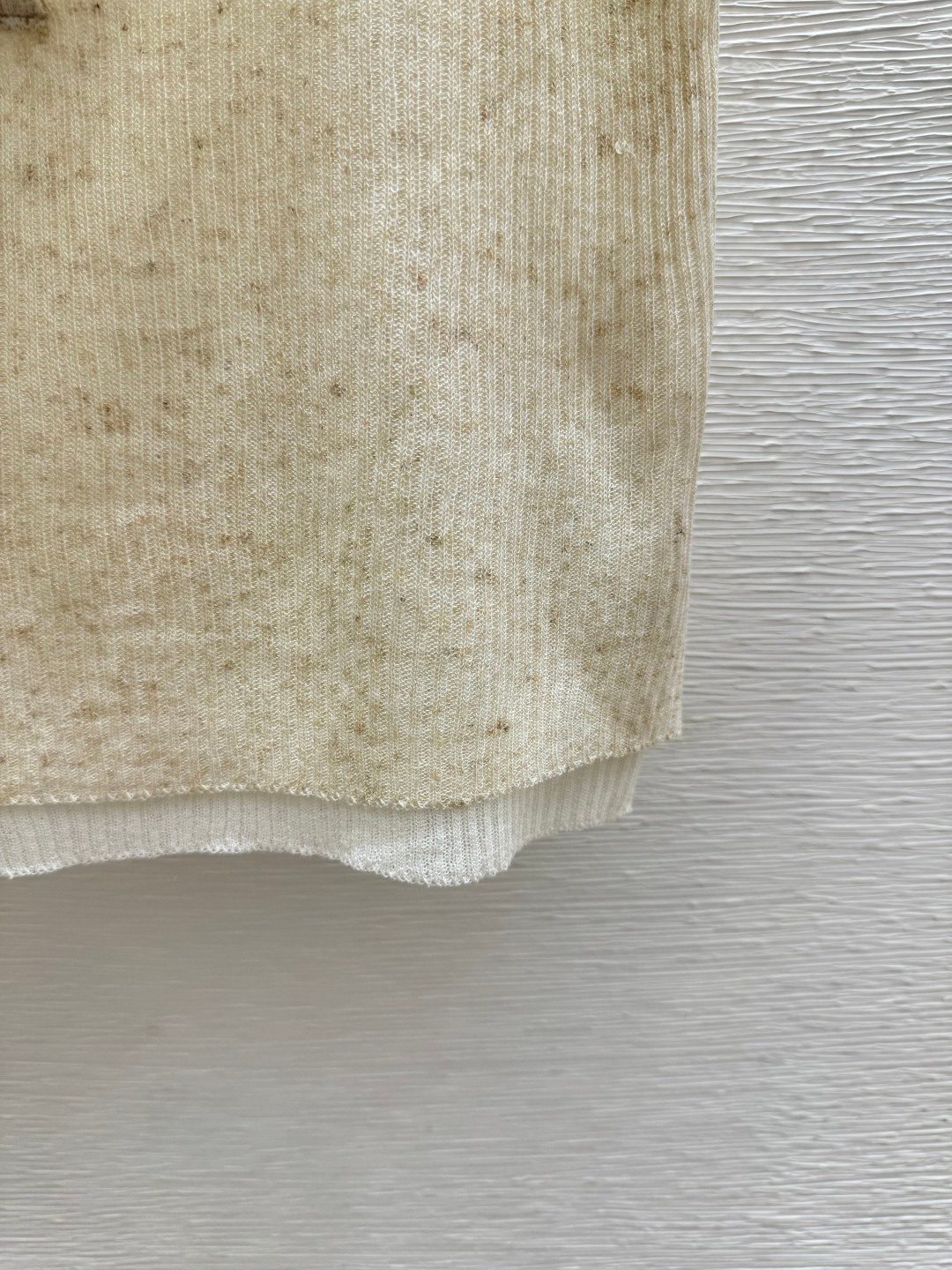 Miu Miu Ribbed Wool Tank Top