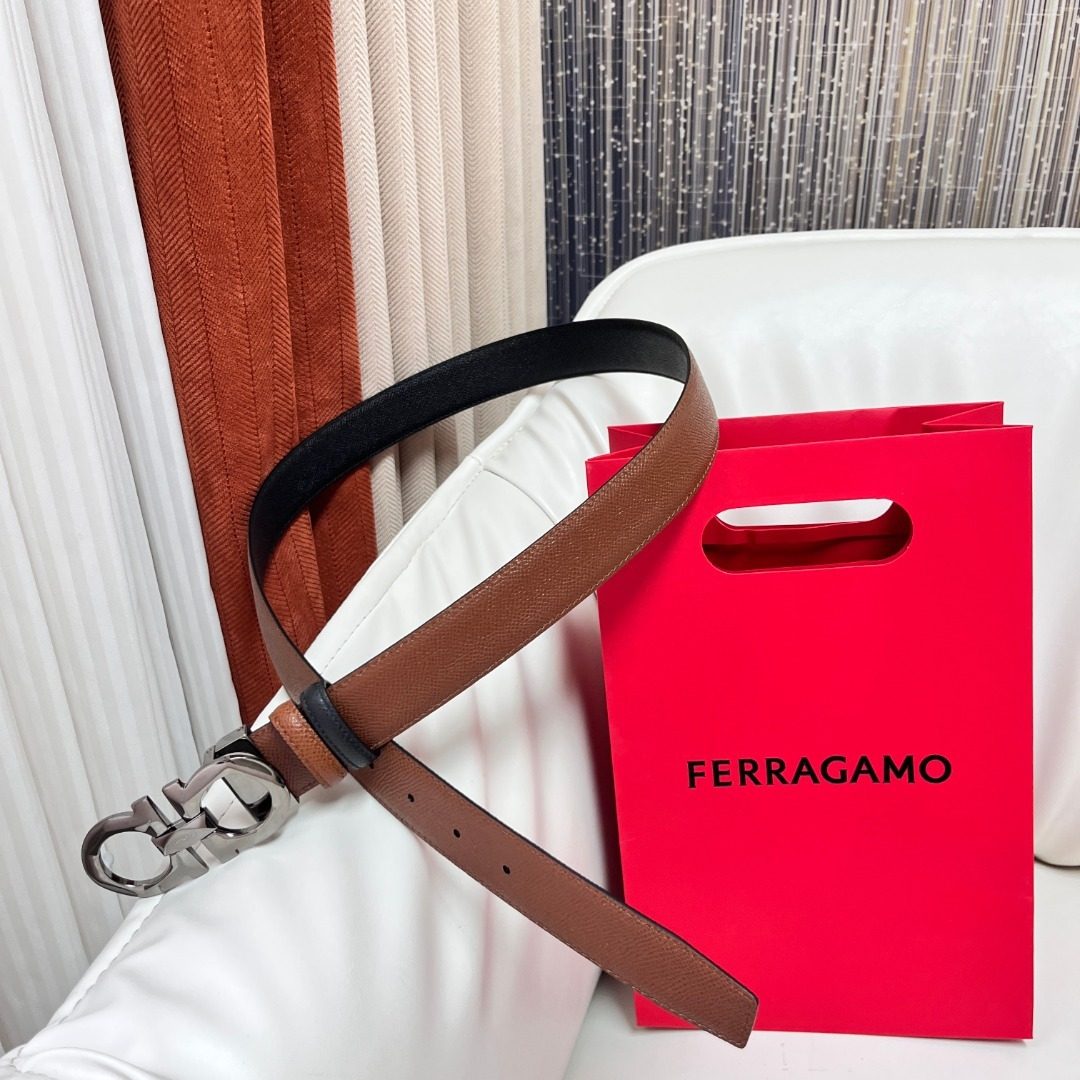 Ferragamo Reversible Leather Belt