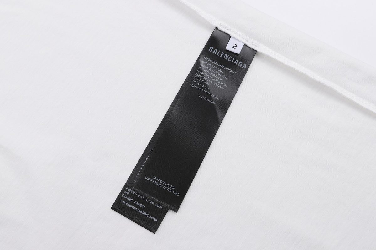 Balenciaga Striped Unity Sports Icon T-Shirt