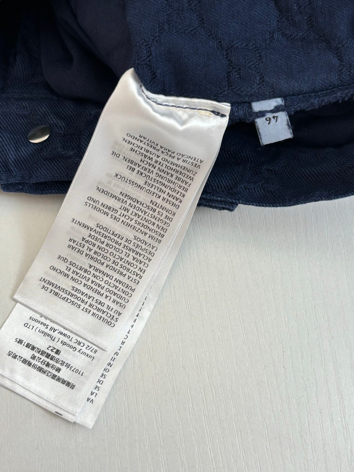 Gucci Ombré Denim Cargo Shorts