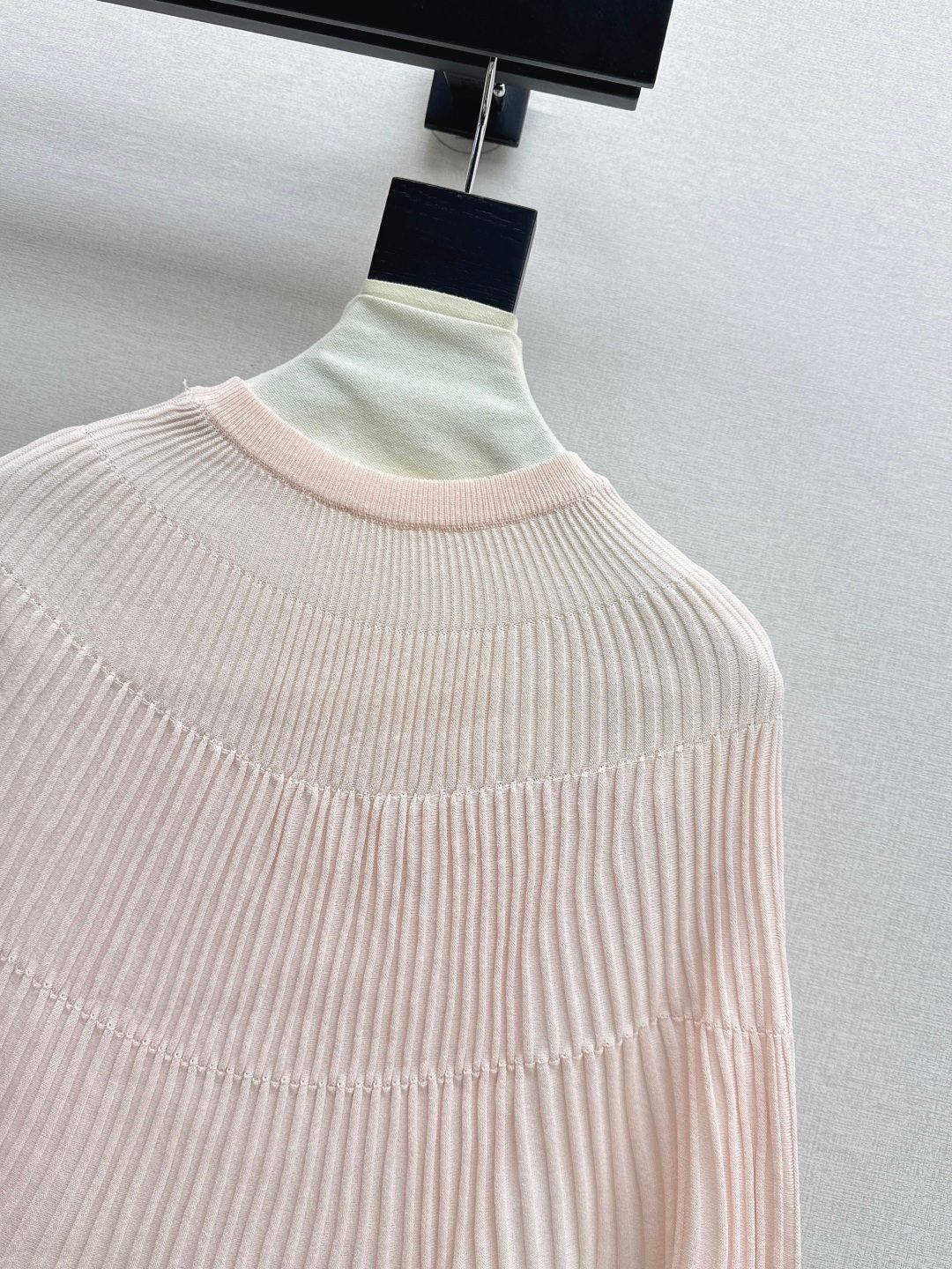 Miu Miu Ribbed Knit Cape Sweater