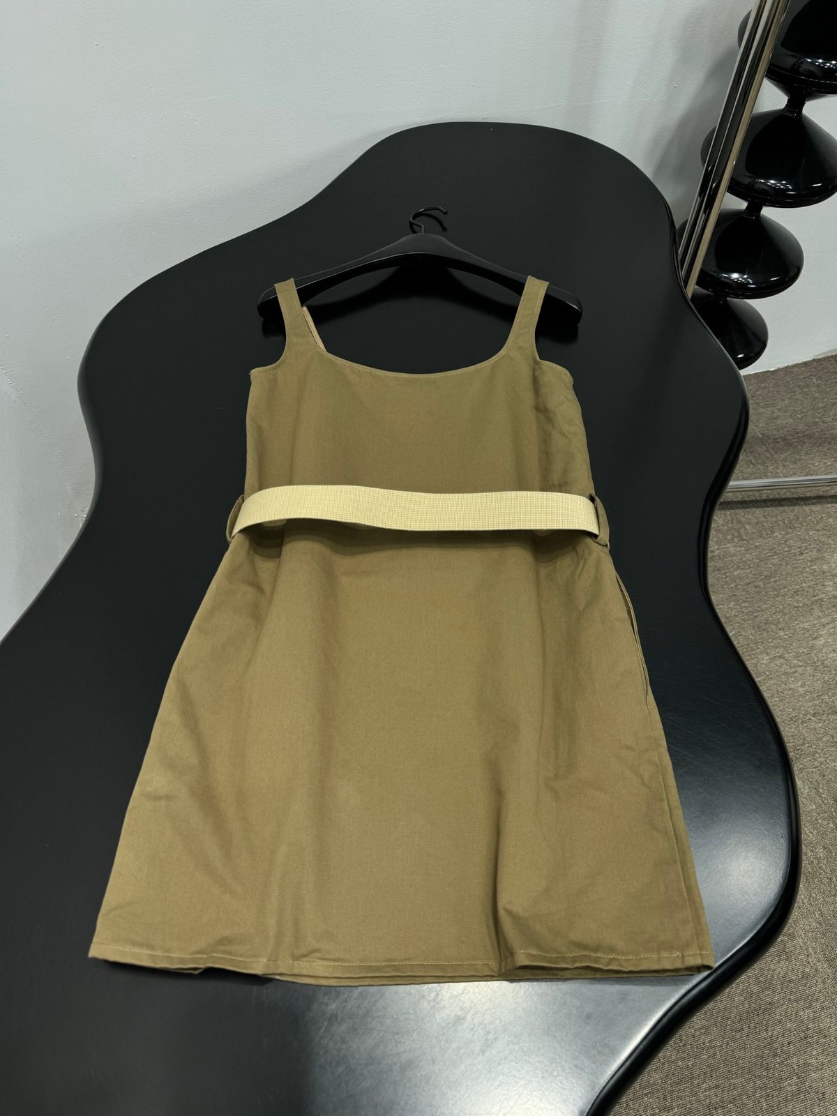Miu Miu Linen Tank Top Dress