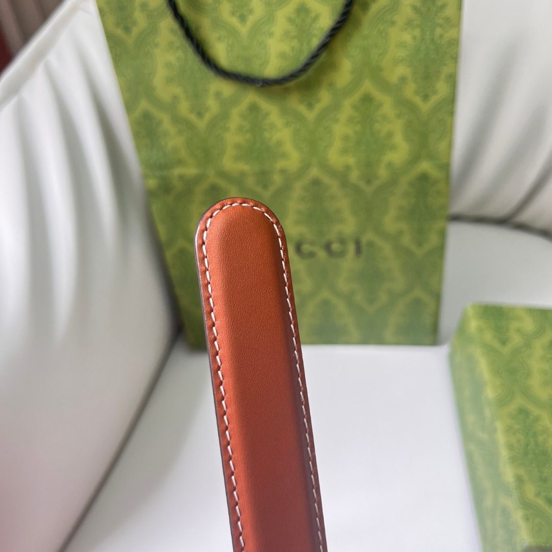 Gucci GG Marmont Leather Belt