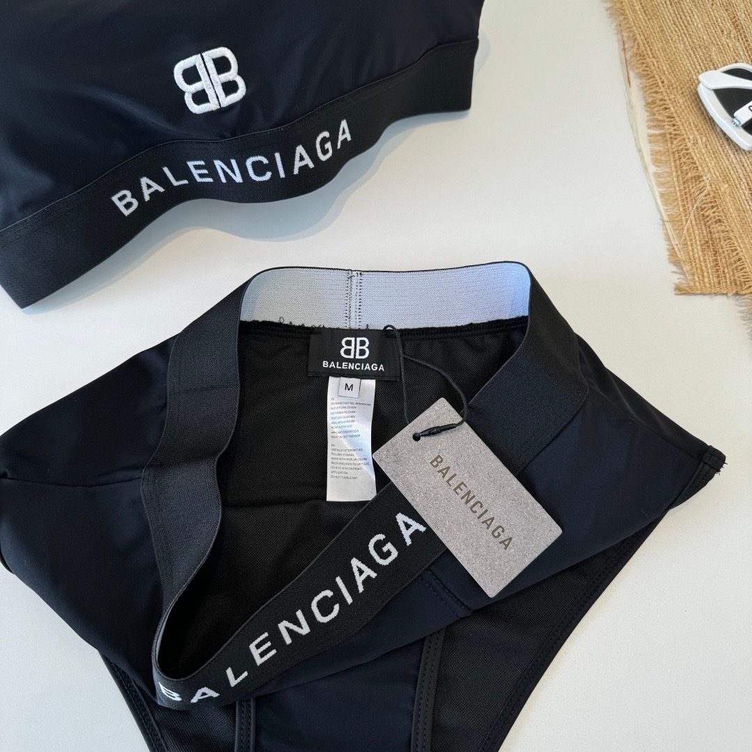 Balenciaga BB Logo Briefs Black