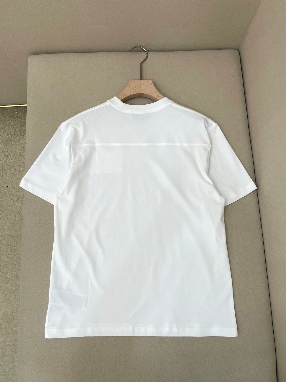 Gucci Embroidered Logo Crewneck T-Shirt