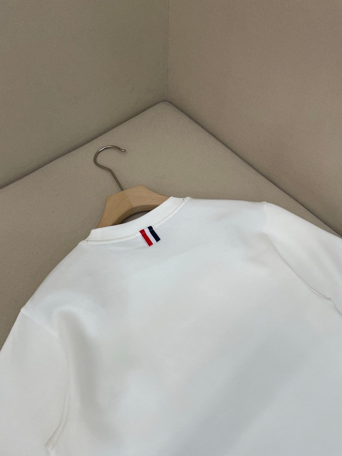 Moncler Logo Crewneck T-Shirt White