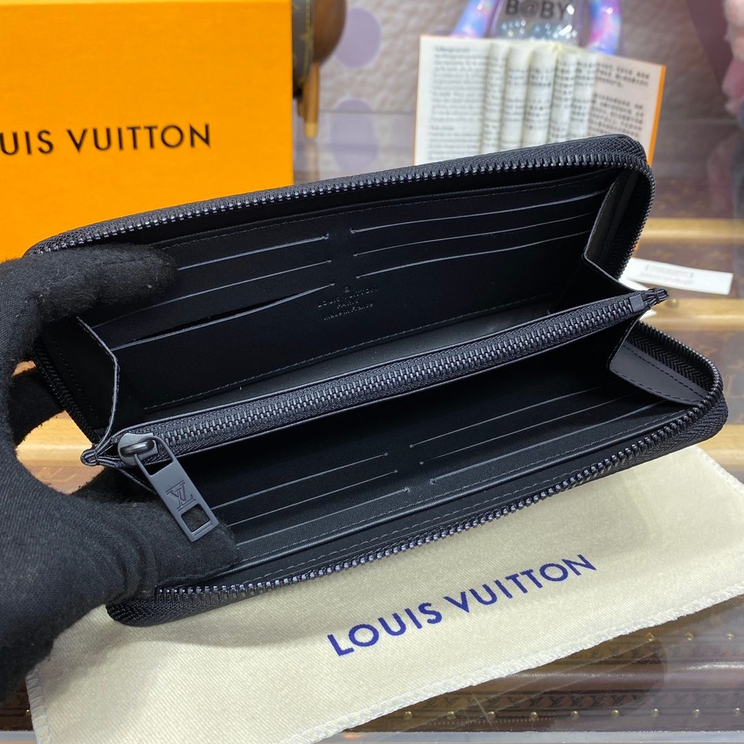 Louis Vuitton Damier Graphite Zippy Wallet