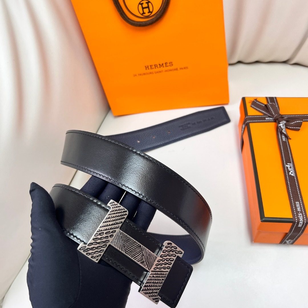 Hermès H Constance Gold Belt Buckle