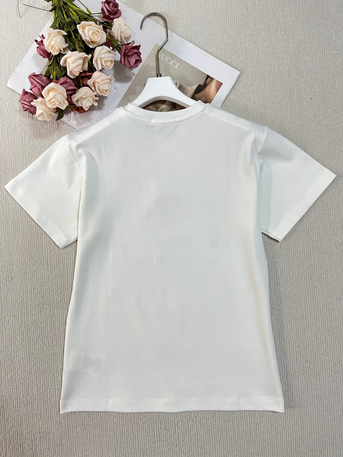 Louis Vuitton Iris Flower Graphic T-Shirt