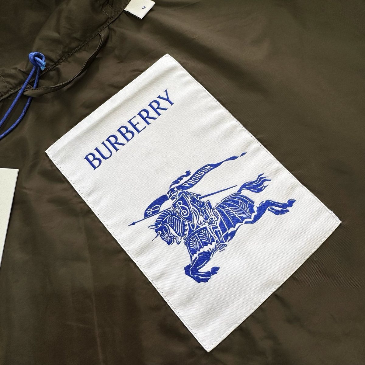 Burberry Equestrian Knight Windbreaker Jacket