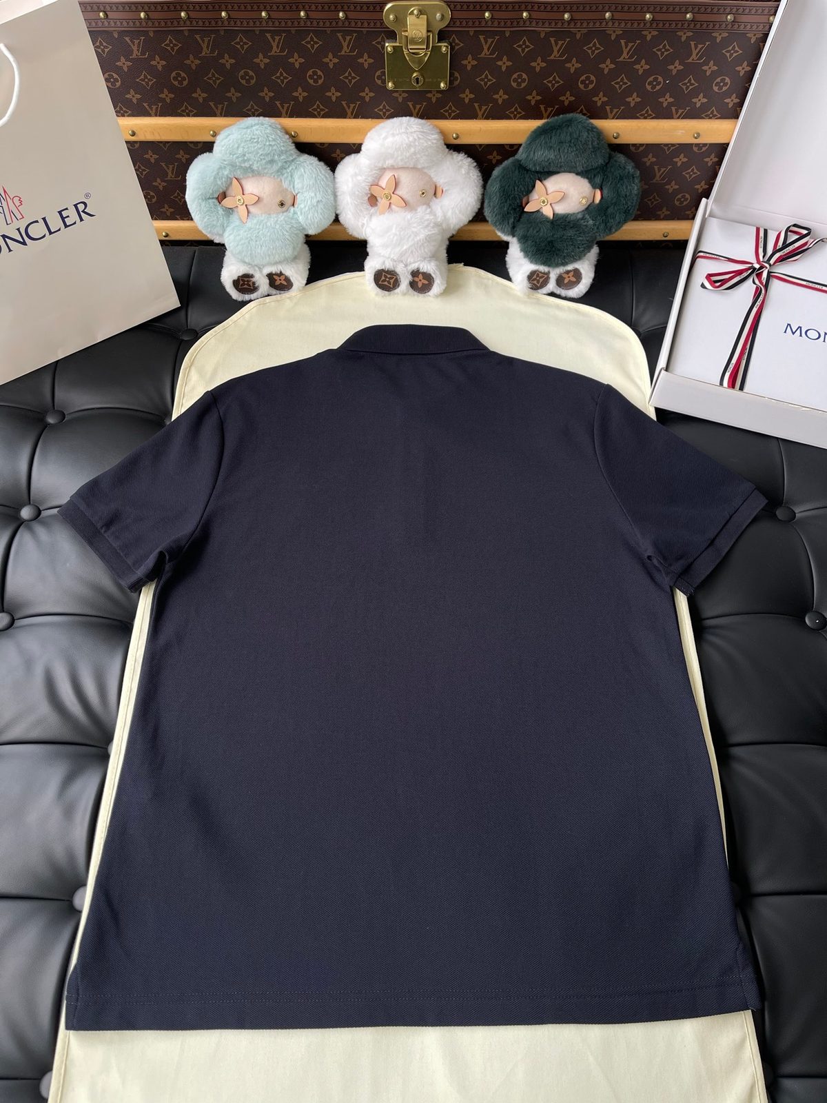 Moncler Colorblock Polo Shirt