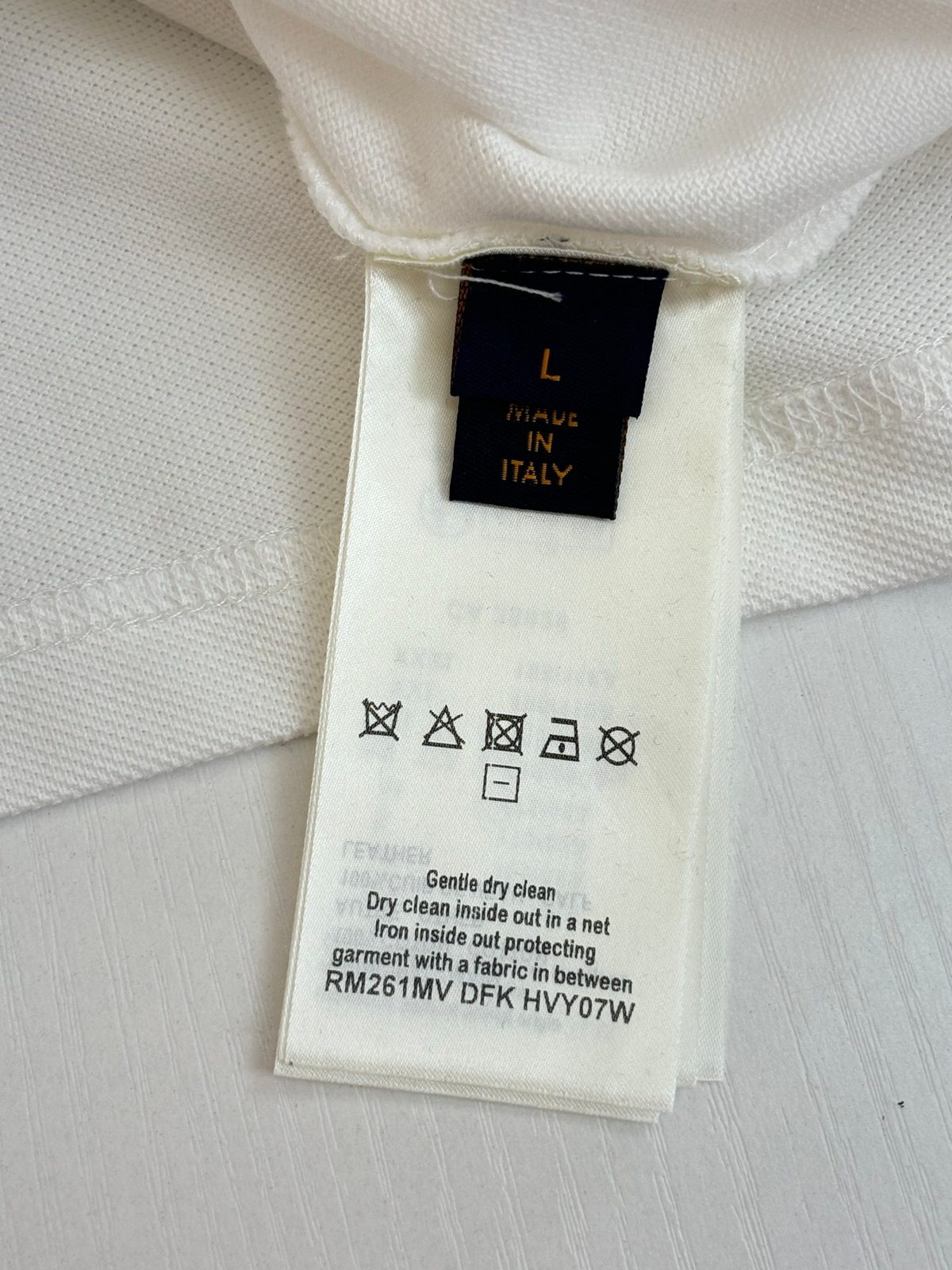 Men's Striped Polo Shirt with Chest Band
