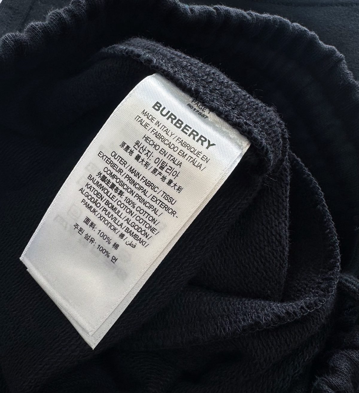 Burberry EKD Embroidered Shorts