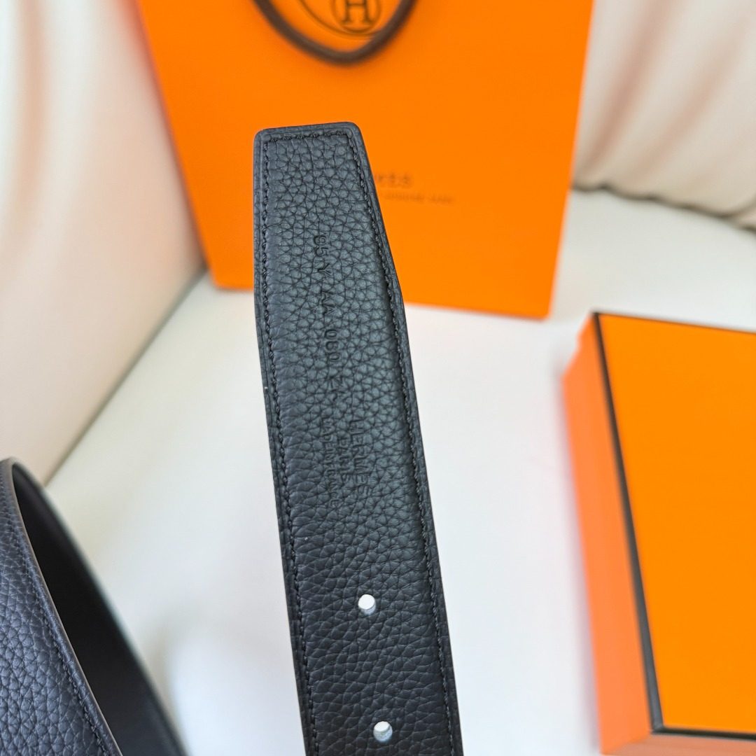 Hermès Clemence Leather Belt