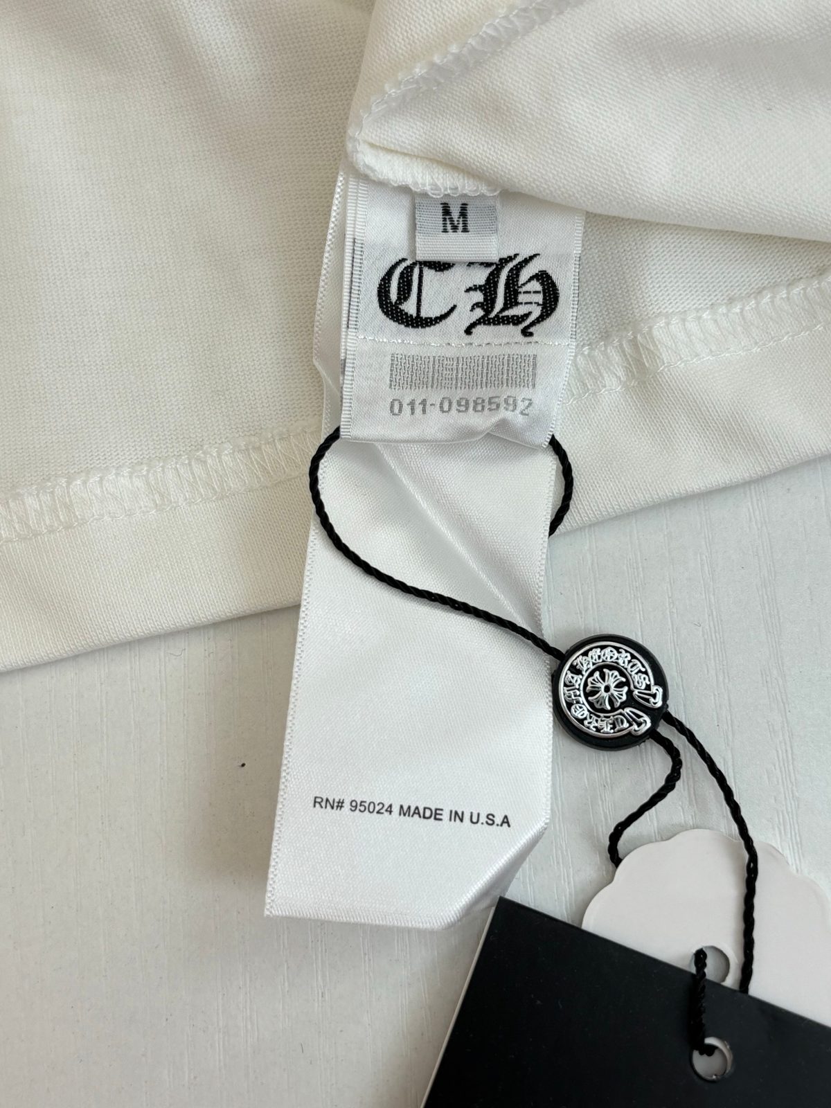 Chrome Hearts Horseshoe Long Sleeve T-Shirt