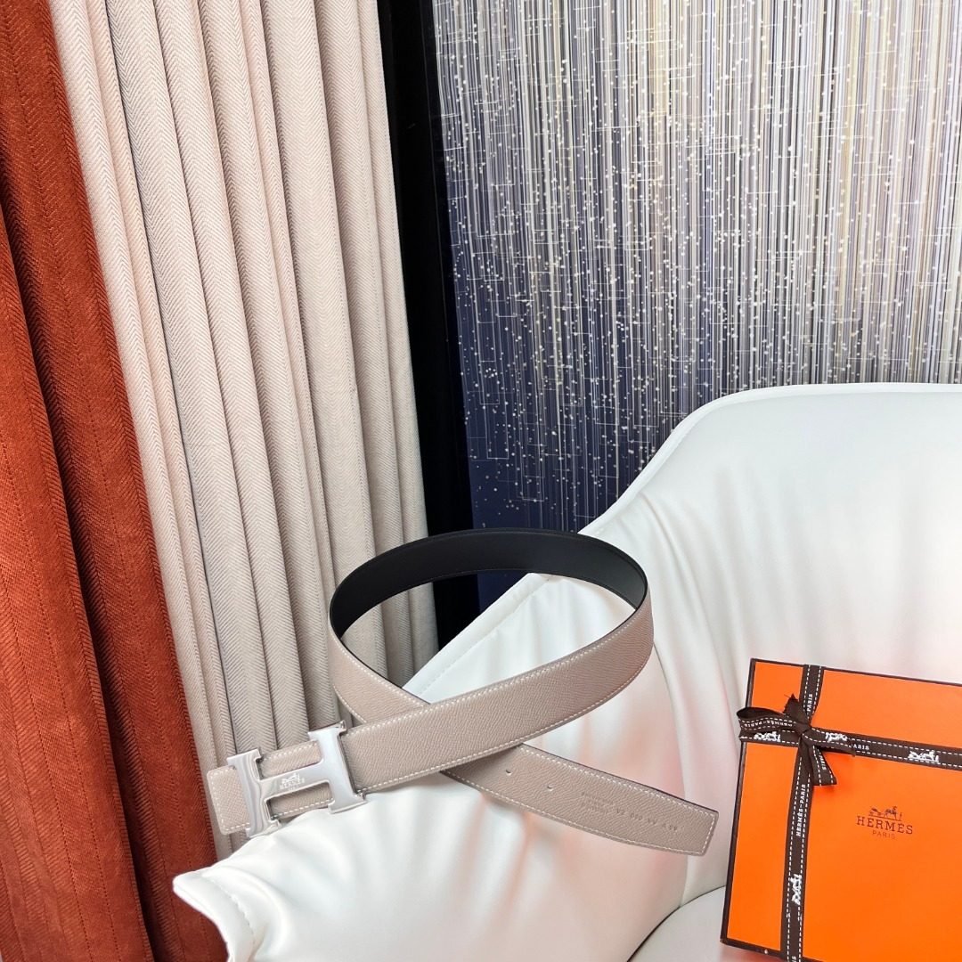 Hermès Reversible Leather Belt