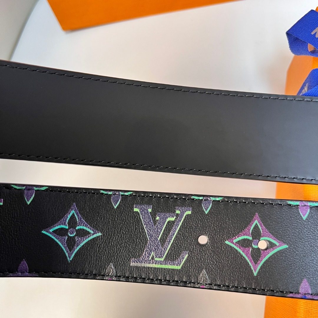 Louis Vuitton Monogram Multicolor Leather Belt