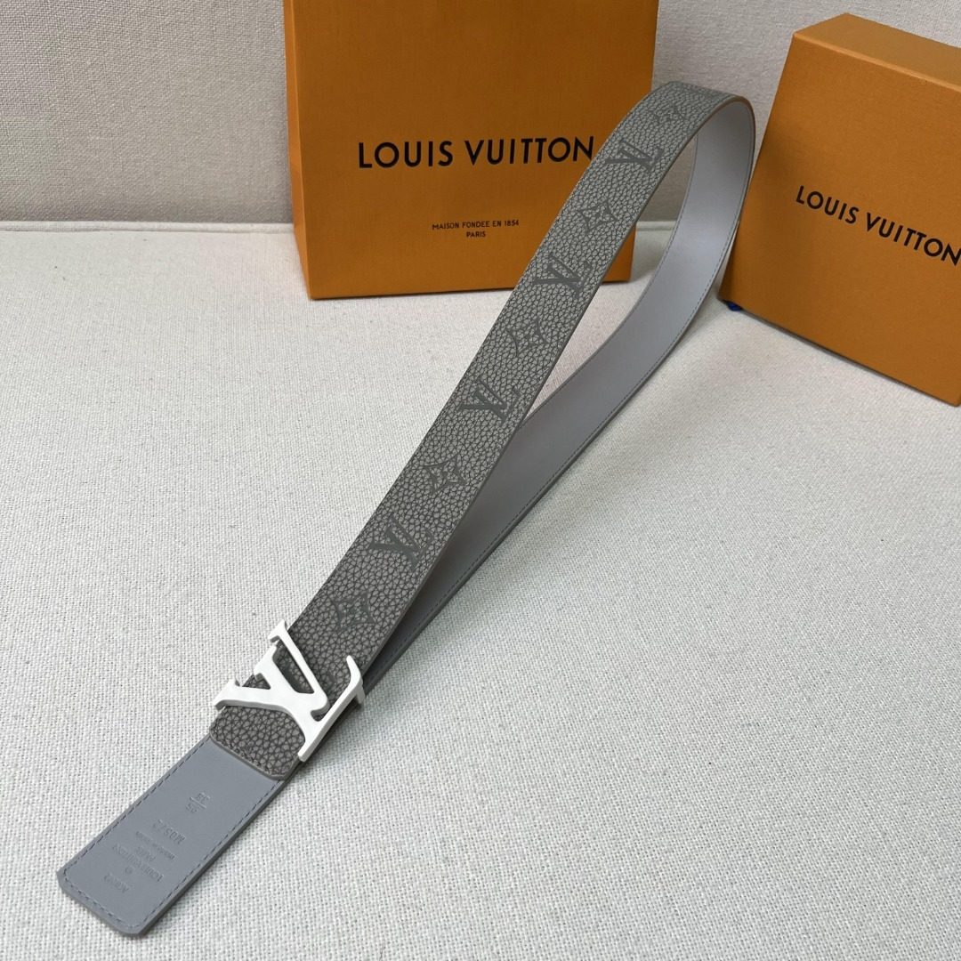 Louis Vuitton Damier Graphite Canvas Belt