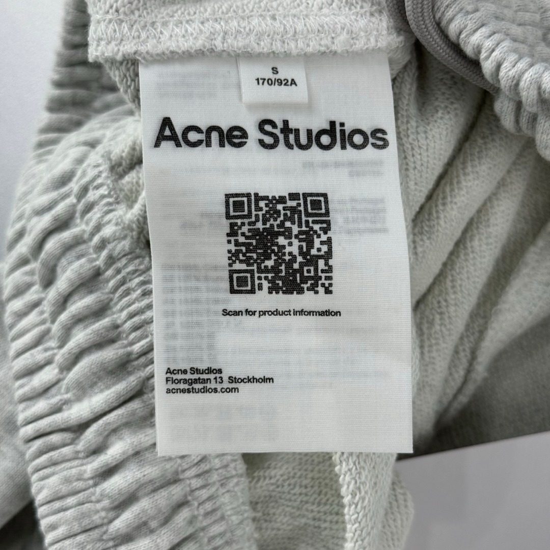 Acne Studios Embroidered Logo Sweatpants