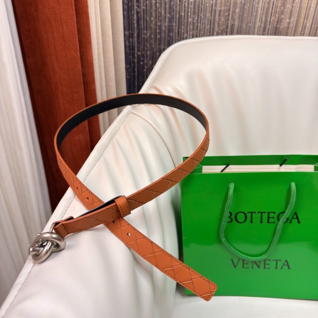 Bottega Veneta Intrecciato Leather Belt