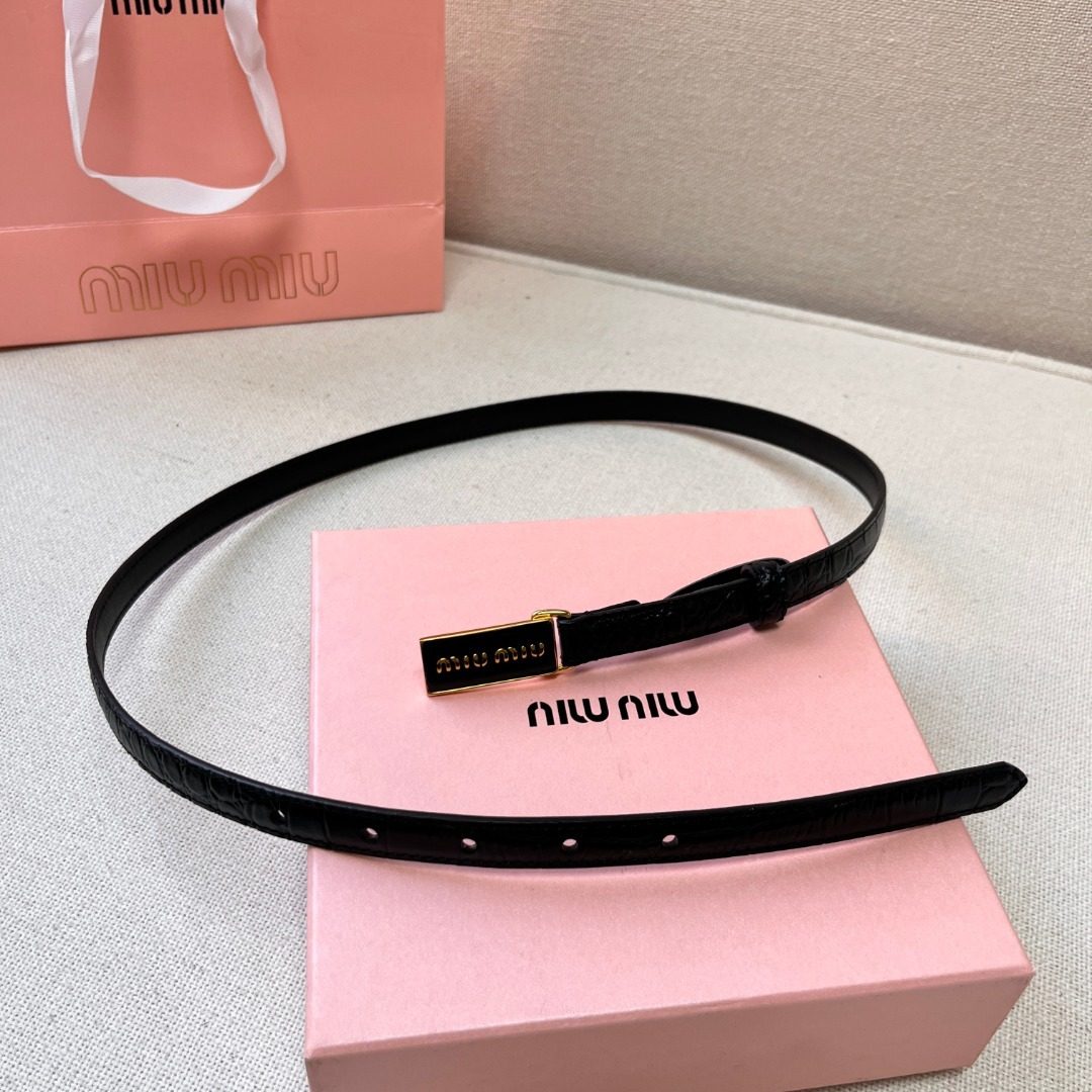 Miu Miu Leather Belt