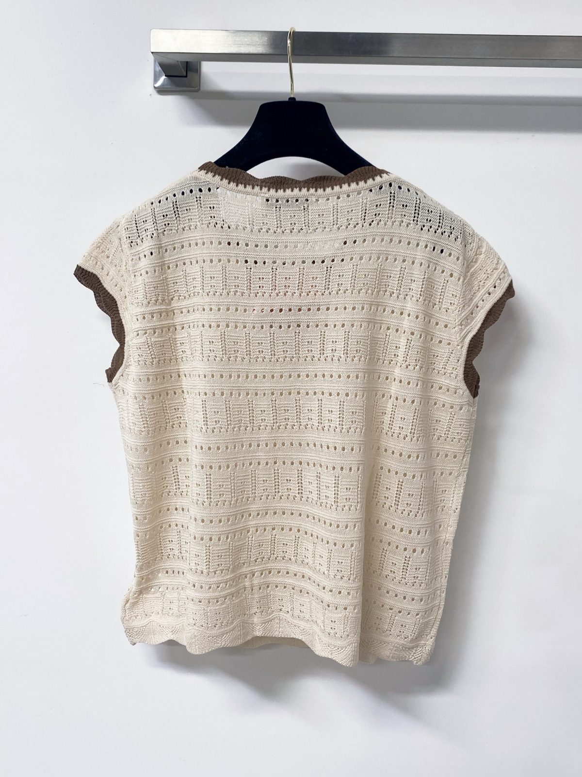 Miu Miu Knit Sleeveless Top