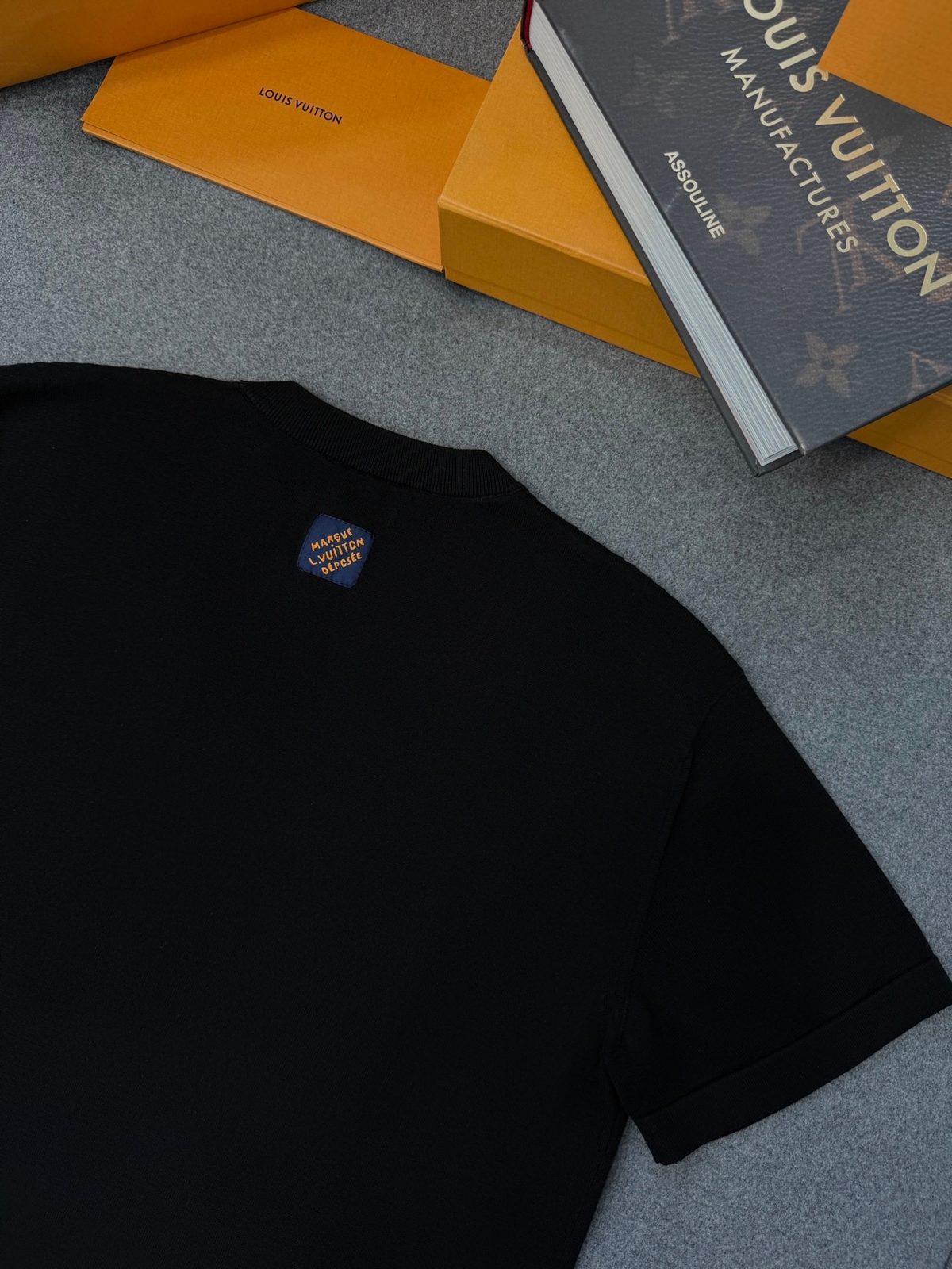 Louis Vuitton Mushroom Graphic Black T-Shirt